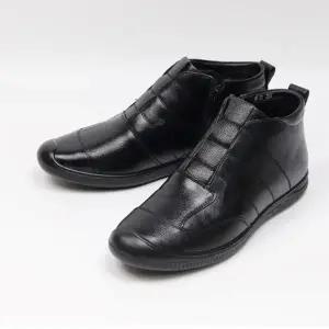 [옷자락]남성용 일상 따뜻한 기모 안감 겨울 앵클부츠