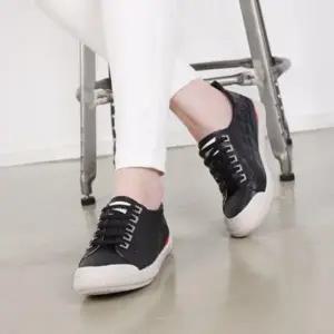 CCS7EEE여성 소가죽 로우탑 스니커즈 편안한 데일리 캐주얼 신발