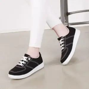 CCS7EEC여성 일상용 기본 캐주얼 스트랩 운동화 플랫 슈즈