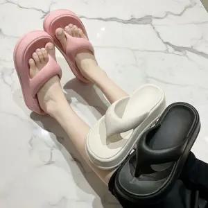 CCS7EF4여성용 일상 편안한 플랫폼 높이 증가 쪼리