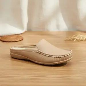 [옷자락]여성 데일리 스퀘어 토 뮬 블로퍼