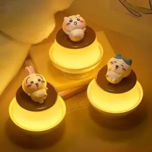 먼작귀 푸딩 조명 무드등 램프 치이카와 하치와레 우사기 생일 선물 발렌타인 데이 오너먼트