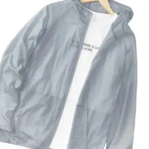 단체복 남성 여성 초경량 얇은 홑겹 방수 바람막이 자켓 경량 흰색