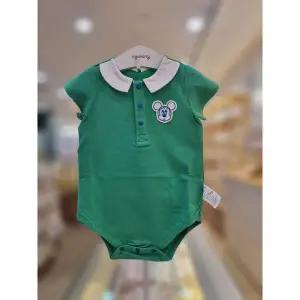 [아가방] 세이브존06 디즈니 그린 미키비비드반팔바디수트 79S317506 (S47365629)