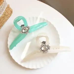 |CCA85FC|여성 아크릴 지르코니아 대형 헤어