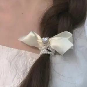 |CCA85BC|여성용 새틴 헤어 슈슈 2개 세트 머리끈