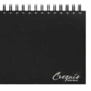 드로잉 FL91YL78 스케치북 A5 80매 (블랙) 스케치그리기 캘리그라피종이