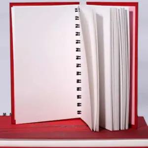 드로잉 ZQ94OR88 스케치북 B5 80매 (레드) 드로잉북 대용량스케치북