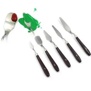 페인팅 ZX83RE10 나이프 5종세트 미술도구 물감삽 유 화물