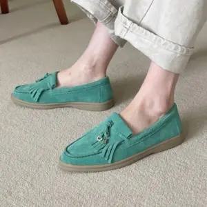 [다잇템] 여성 클래식 단화 세무 봄철 플랫화 코지 Shoes