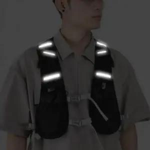 (색상 블랙)런닝조끼 가방 등산가방 마라톤 러닝백 러닝조끼 조끼형 트레일 수납 등산 러닝 백팩