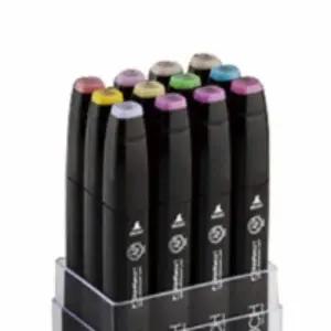 트윈 DY70WC49 마카펜 12색 (파스텔) 파스텔싸인펜 마킹펜