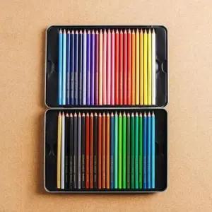 수채화 NV61EN61 색연필 문화 48색 고급 미술 화방 수채색연필