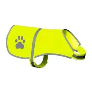 강아지 야간 현광 산책조끼 M L 강아지야간산책 강아지방수옷