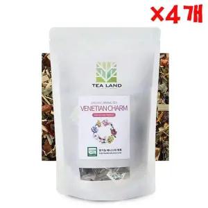 유기농 X3U6K2B1 베니스의 매혹 20티백 X 4개 블랜딩차 허브티