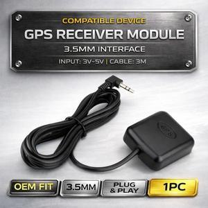 범용 차량용 GPS 수신기 안테나 고감도 3.5mm 플러그 안정적인 신호 내비게이션 액세서리 부품