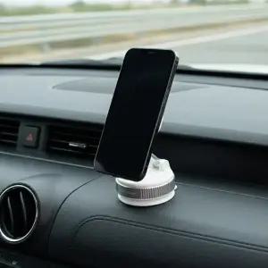 ( )홀딕스 흡착 맥세이프 거치대(화이트) 마그네틱 차량용거치대