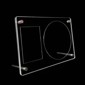 (옵션 CD 1+포카 1)아크릴 수납 보관 거치대 CD꽂이 CD홀더 CD거치대