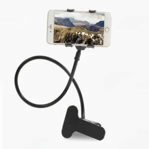 (옵션 화이트)집게 스마트폰 자바라 70cm 핸드폰자바라 침대용핸드폰거치대 스마트폰자바라 스마트폰자바라