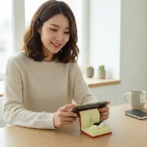 책상 탁상용 스마트폰 거치대  갤럭시 휴대폰 스탠드 받침대 거치용품