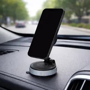 ( )홀딕스 흡착 맥세이프 거치대(블랙) 마그네틱 휴대폰거치대