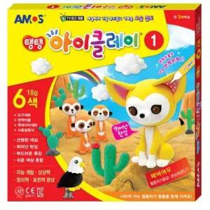 탱탱 XZ10NH12 아이클레이 세트 어린이 점토 장난감 6색 1번