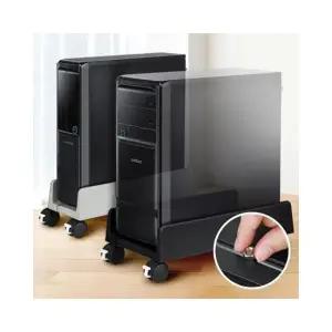 루미나D 컴퓨터 본체 거치대 pc받침대 이동식 고정바퀴 다이