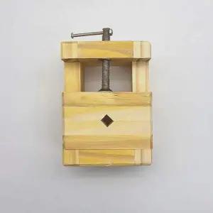 원목 CA28CD66 전각돌 고정대 낙관 도장 고정틀 인장재료 대형