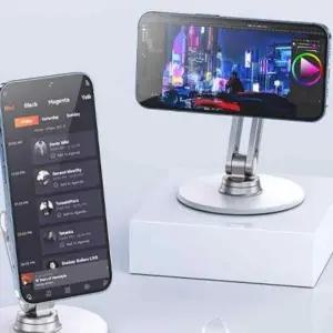 ( )핸드폰거치대 실버 빈티지소품 귀여운폰거치대 레트로소품 스마트폰거치대