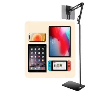 ( )스탠드 거치대 대형 블랙 귀여운핸드폰거치대 탁상용휴대폰거치대 핸드폰받침 귀여운폰거치대