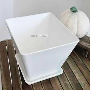 위랜드 플라스틱 사각 화분 33x33x20cm 네모화분