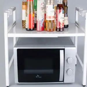 ( )전자레인지 선반 백색 밥솥거치대 전기밥통선반 전기밥솥선반 전자레인지선반대