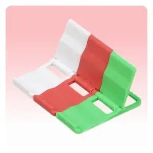 (색상 랜덤발송)휴대용 초미니 각도조절 책상용 고정대 간편 거치대