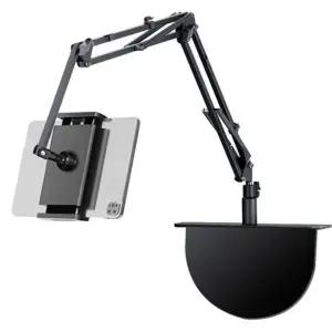 (색상 블랙)태블릿 핸드폰 침대자바라 침대 누워서 거치대