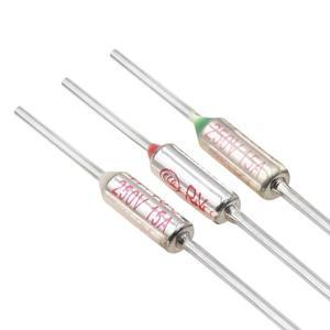 TF 열 퓨즈 RY 10A 15A 250V 온도 65707375° C 77C 80C 85C 90C 100C 165C 300 °