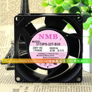 BSSY/3115PS-22T-B30  제품  8038 220V 9/7W AC 알루미늄 프레임 팬