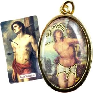 웨스트몬 웍스 세인트 세바스찬 팩 메탈 이탈리아 그림 리온과 적층 미국산 홀리 카드 세트