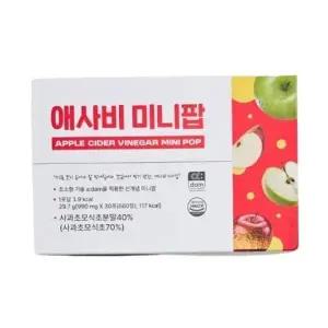 [단비] 애사비 미니팝 30포 x 1개