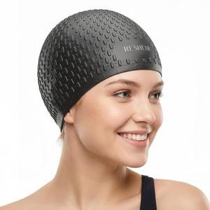 여성 남성용 쿠카센 고탄력 미끄럼 위한 있는 내구성 머리와 수영모 실리콘 머리를 짧은