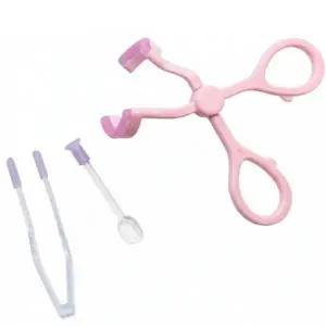 이지 렌즈 헬퍼 키트 집게 세트 콘택트 렌즈 착용 도구 휴대용 렌즈 케이스 위생적인 렌즈 관리 용품 미용