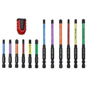 3PC FPH FPZ 전기 기사 슬롯 65 비트 링이있는 자기 특수 드라이버 십자