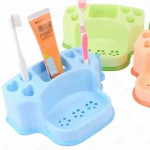 칫솔 치약 꽂이 욕실 화장실 정리 흡착 벽걸이 거치대 치약칫솔꽂이