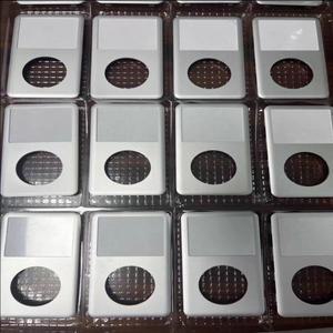 새제품 실버 아이팟 클래식 전면 커버 6세대 7세대 금속 교체 하우징 페이스