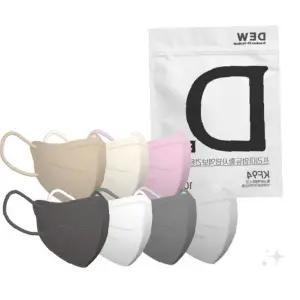 입체형 보건용 마스크 100매 다양한 색상 개별포장 일회용 위생 필터 제품