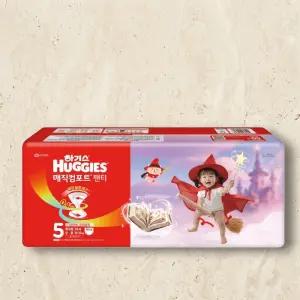 하기스 매직컴포트 팬티형 공용 5단계 38매 2팩