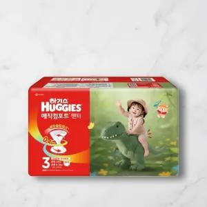 하기스 매직컴포트 팬티형 공용 3단계 54매 2팩