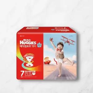 하기스 매직컴포트 팬티형 남아용 7단계 32매 2팩