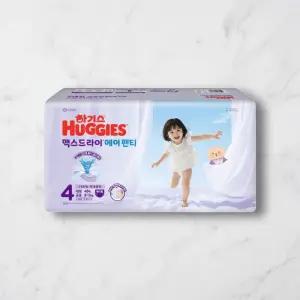 하기스 맥스드라이 에어 팬티형 공용 4단계 48매 2팩