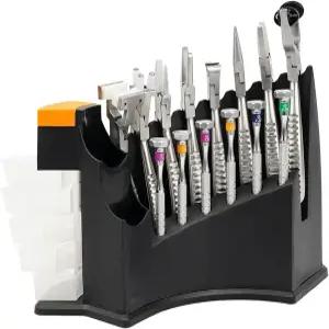 AISITESY 14개 광학 안경 수리 키트 도구 안경사 6개 드라이버 8개 플라이어