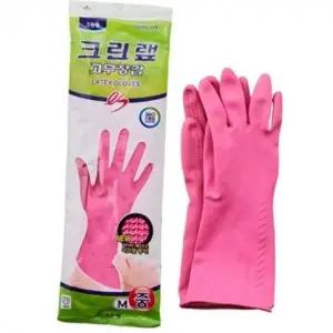 라텍스 다용도 중형 생활용 설거지 장갑 주방 고무
